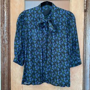 No. 6 Bow Blouse - NWT
